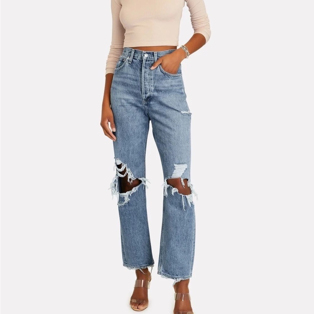 AGOLDE Ripped 90s Jeans (size 24)